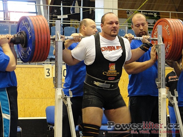 Vladimír Pop, dřep 320kg