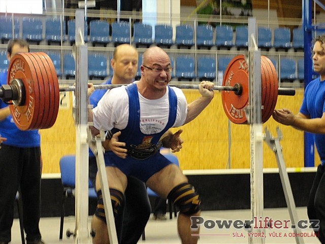 Pavel Župka, dřep 282,5kg